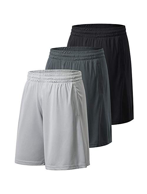 Profectors Athletic Workout Shorts for Men with Pockets Quick Dry Activewear