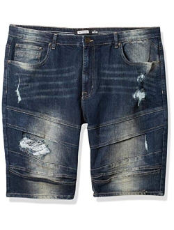 WT02 Men's Casual Denim Shorts