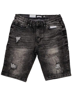 WT02 Men's Casual Denim Shorts