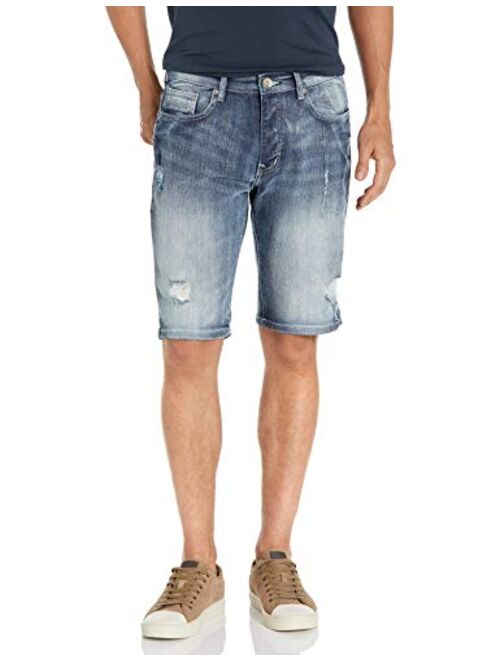 WT02 Men's Casual Denim Shorts