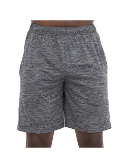 Alive Men's Quick Dry Active Athletic Performance Workout Knit Shorts Single and Two Pack Shorts