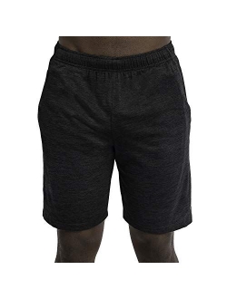 Alive Men's Quick Dry Active Athletic Performance Workout Knit Shorts Single and Two Pack Shorts