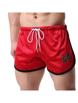 Banana Bucket Men's Tight Bodybuilding Running Shorts