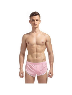 Banana Bucket Mens Hollow Openwork Lounge Underwear Boxer Briefs