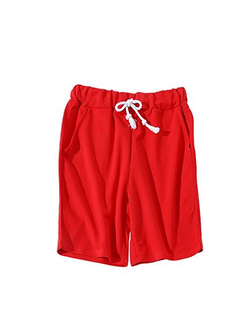 Men's Casual Classic Cotton Jogger Gym Shorts