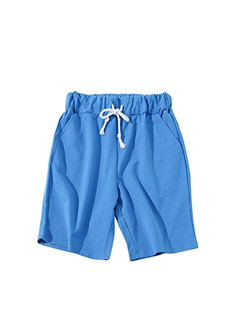 Men's Casual Classic Cotton Jogger Gym Shorts