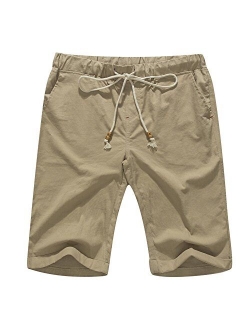 Men's Linen Casual Classic Fit Short