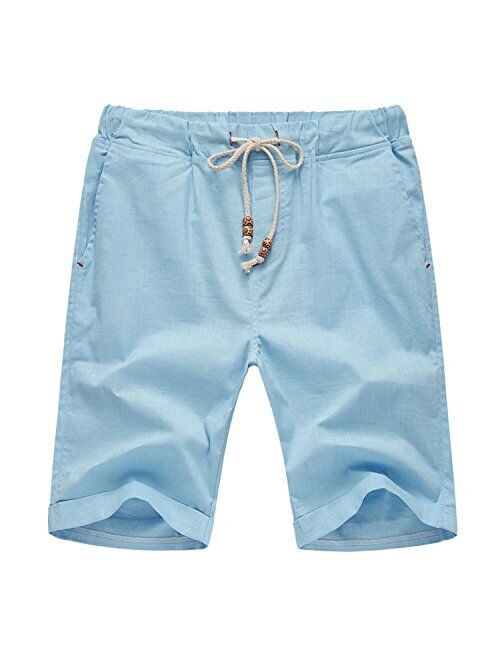 Men's Linen Casual Classic Fit Short