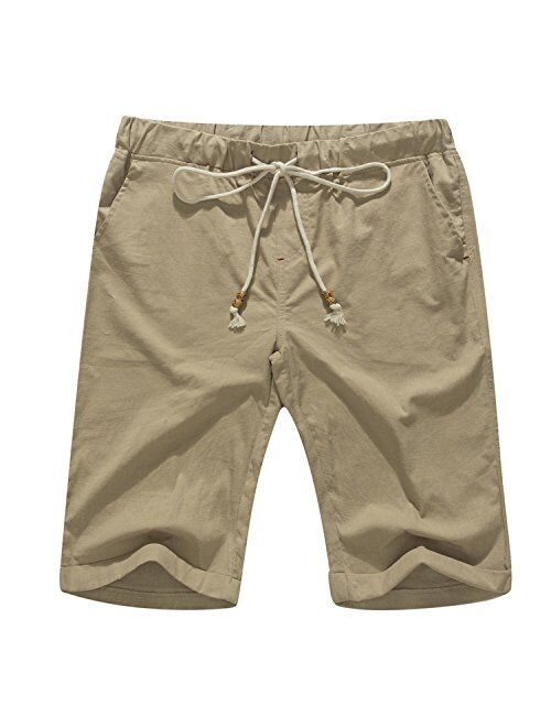 Men's Linen Casual Classic Fit Short