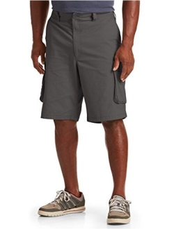 True Nation by DXL Big and Tall Stretch Cargo Shorts