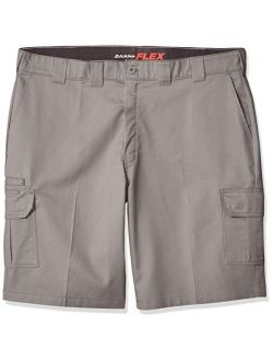 Men's Tall 11 Inch Flex Cargo Active Waist Short Big