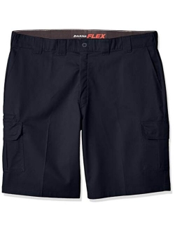 Men's Tall 11 Inch Flex Cargo Active Waist Short Big