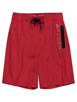 Mens Hydro Series Laser-Cut Boardshorts - Quick Dry Lightweight Swimwear