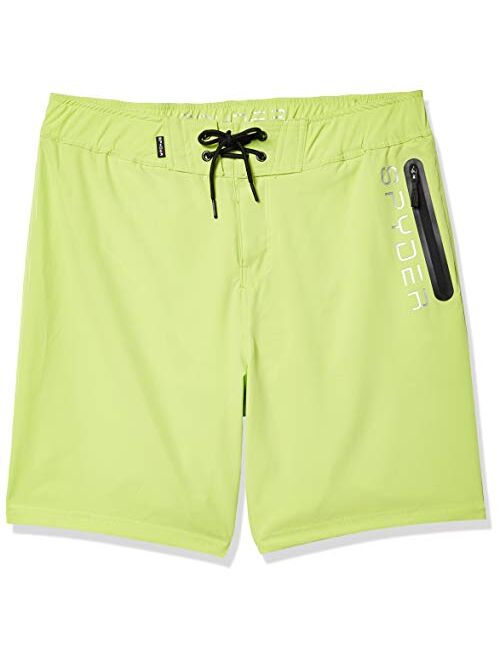 Spyder Men’s Hydro Series Laser-Cut Boardshorts - Quick Dry Lightweight Swimwear