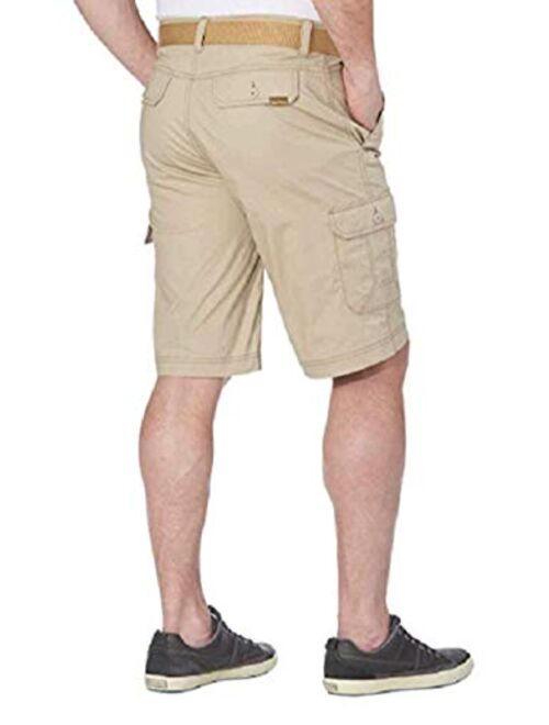 Wearfirst Men’s Belted Cargo Short