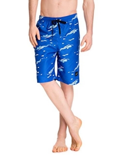 TRAILSIDE SUPPLY CO. Men's Swim Trunks Quick Dry Board Shorts,Lightweight