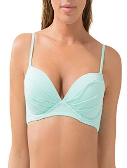 Women's Swim Secret Convertible Push-up Bikini Top