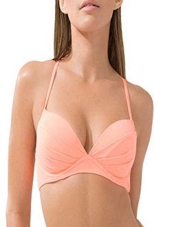 Women's Swim Secret Convertible Push-up Bikini Top