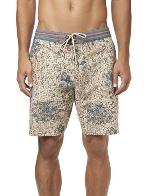 O'NEILL Men's Water Resistant Stretch Volley Swim Boardshorts, 18 Inch Outseam