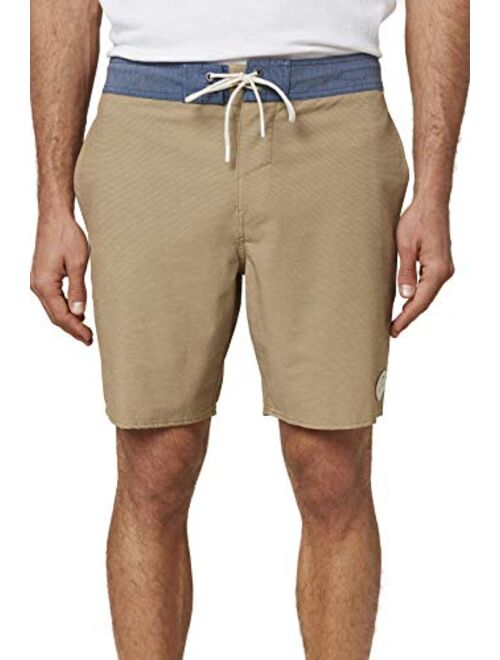 O'NEILL Men's Water Resistant Stretch Volley Swim Boardshorts, 18 Inch Outseam