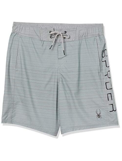 Men's 9" Striped Hybrid Board Shorts