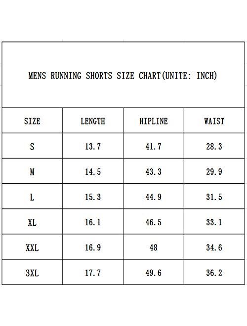 Surenow Mens Running Shorts，Workout Running Shorts for Men，2-in-1 Stealth Shorts，7-Inch Gym Yoga Outdoor Sports Shorts