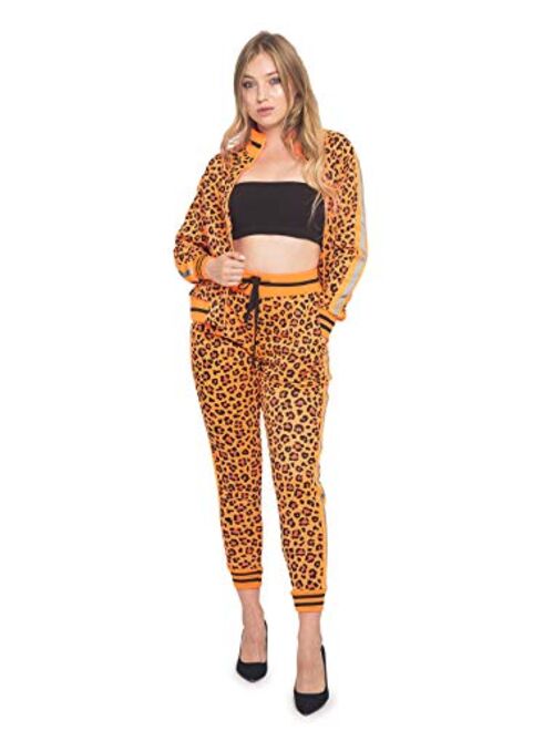 Victorious Women's 2 Piece Tracksuit Set - Long Sleeve Sweatshirts and Sweat Pants