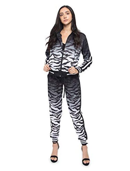 Victorious Women's 2 Piece Tracksuit Set - Long Sleeve Sweatshirts and Sweat Pants