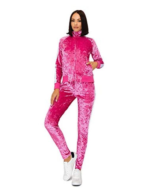 Victorious Women's 2 Piece Tracksuit Set - Long Sleeve Sweatshirts and Sweat Pants