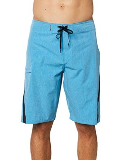 Men's Water Resistant Superfreak Swim Boardshorts, 21 Inch Outseam | Long-Length Swimsuit |