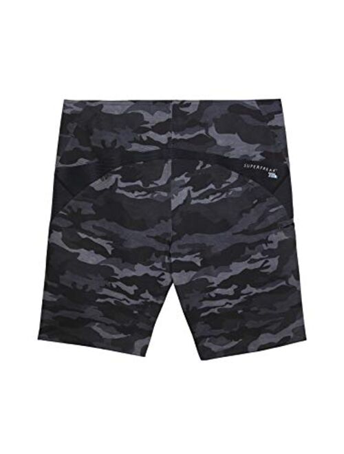 O'NEILL Men's Water Resistant Superfreak Swim Boardshorts, 21 Inch Outseam | Long-Length Swimsuit |