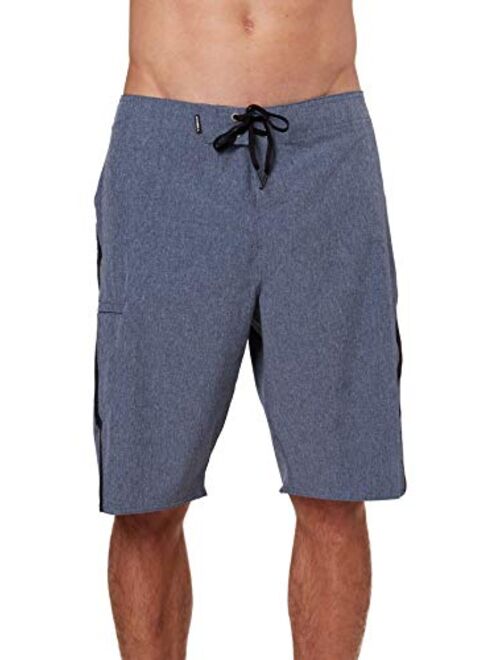 O'NEILL Men's Water Resistant Superfreak Swim Boardshorts, 21 Inch Outseam | Long-Length Swimsuit |