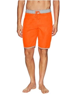 Men's 21 Inch Outseam Ultrasuede Swim Boardshort