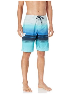 Men's 21 Inch Outseam Ultrasuede Swim Boardshort