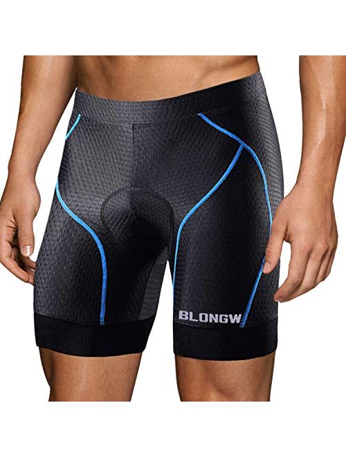 Men's Cycling Shorts Padded Bicycle Riding Pants Bike Biking Clothes Cycle Wear Tights