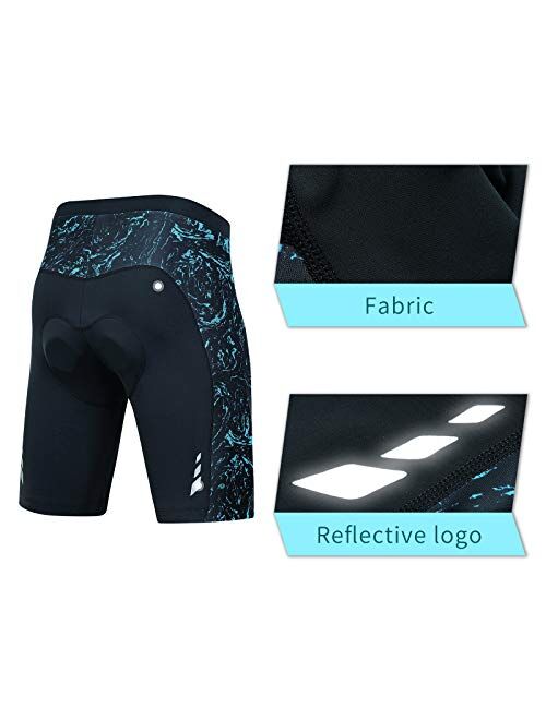 beroy Cycling Shorts Men Padded Spin Bike Shorts Underwear Padding Road Biking Tights