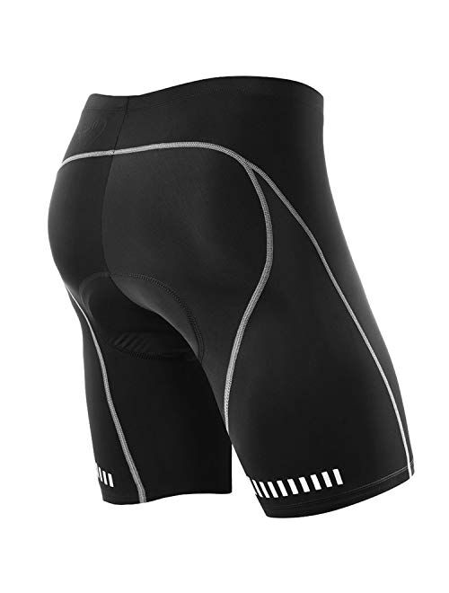 NOOYME Men's Cycling Shorts 3D Gel Padded Bicycle Riding Men's Bike Shorts