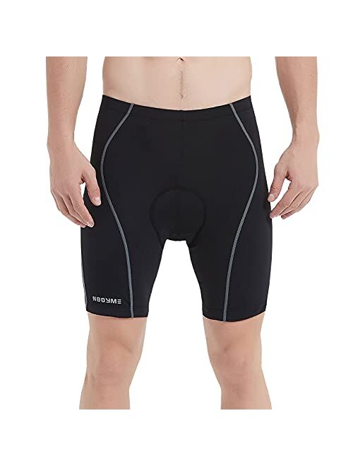 NOOYME Men's Cycling Shorts 3D Gel Padded Bicycle Riding Men's Bike Shorts