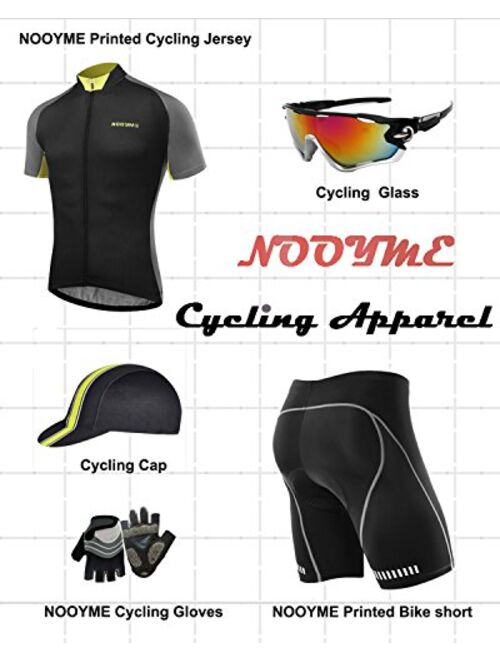 NOOYME Men's Cycling Shorts 3D Gel Padded Bicycle Riding Men's Bike Shorts