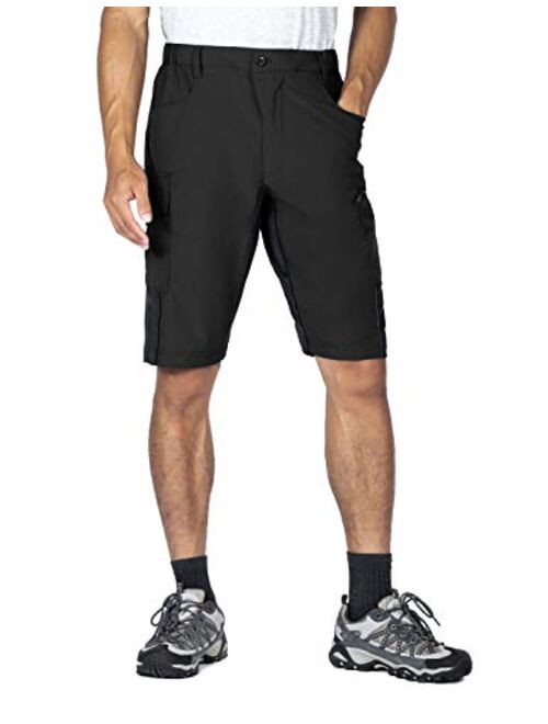 Wespornow Men-Padded-MTB-Shorts Mountain-Bike-Shorts