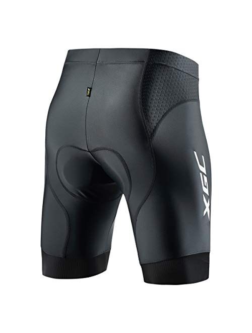 XGC Men's Cycling Shorts/Bike Shorts and Cycling Underwear with High-Density and High-Elasticity 4D Sponge Padded