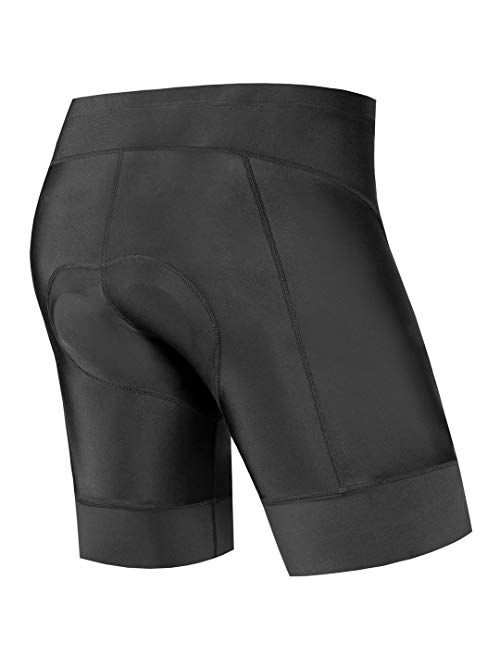 qualidyne Men's Bike Cycling Shorts, Bicycle Biking Riding Shorts, 3D Padded Half Pant -Quick Dry & Comfy