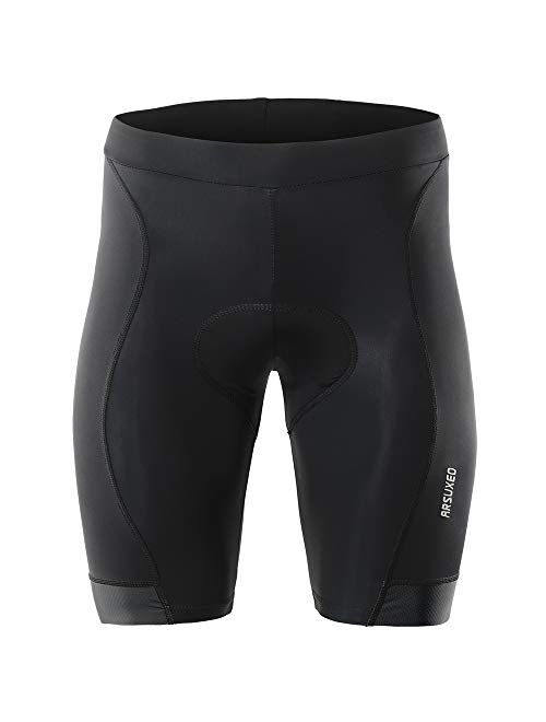 Lixada Men's Cycling Shorts Quick Dry Breathable Gel Padded Bike Riding Compression Shorts Tights