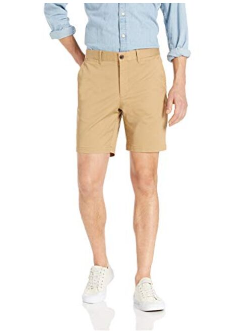 Original Penguin Men's 8" Inseam Basic Short with Stretch