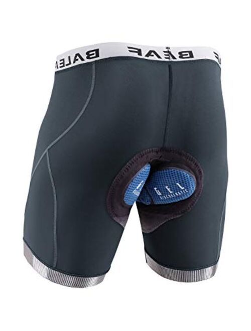 BALEAF Men's Cycling Underwear Bike Shorts 4D Padded Mountain Liner Biking Bicycle Undershorts Anti-Slip
