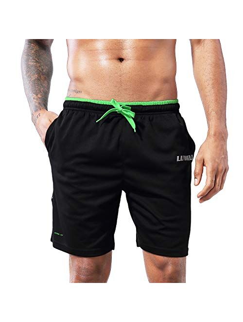 LUWELL PRO Men's 7 Running Shorts with Pockets Quick Dry Breathable ...