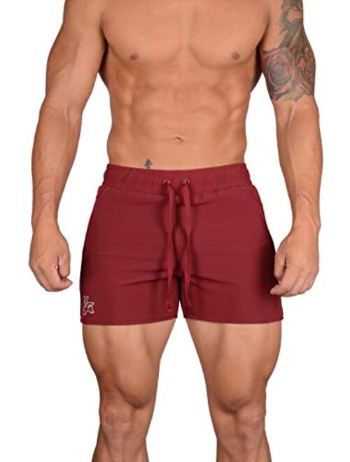 YoungLA Men's Bodybuilding Gym Running Shorts 101