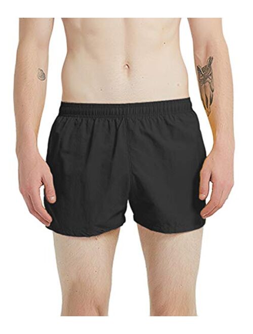 SUNDAY ROSE Men's Running Shorts 3 Inch Quick Dry Gym Athletic Workout Shorts