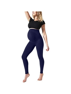 Aoliks Maternity Leggings Over The Belly (2021 New)- Non See Through Pregnancy Workout Yoga Pants