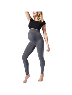 Aoliks Maternity Leggings Over The Belly (2021 New)- Non See Through Pregnancy Workout Yoga Pants